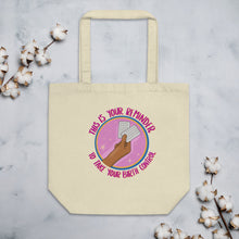 Load image into Gallery viewer, Remember Your Birth Control Eco Tote Bag

