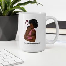 Load image into Gallery viewer, Black Mamas Matter White glossy mug
